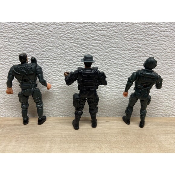 Lot Of 3 Soldiers Action Figures Chap Mei Made In China - Picture 2 of 14